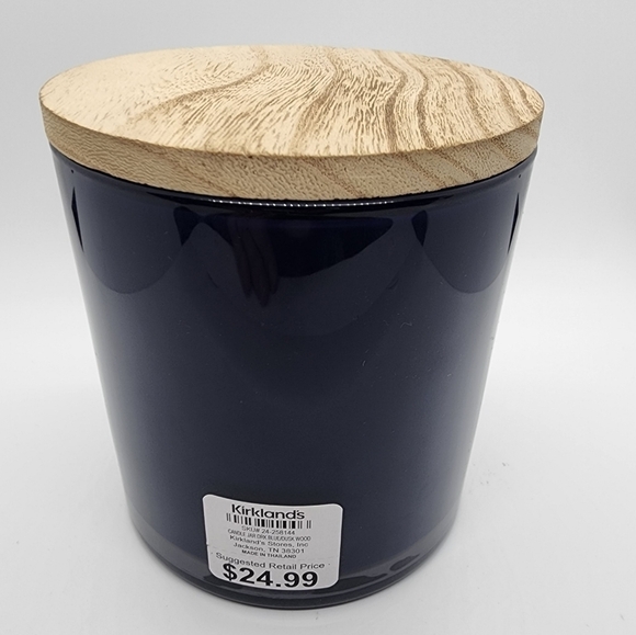 NEW Kirkland's 24oz 3 wick DUSK Scented Candle essential oils coconut blend wax - Picture 2 of 7